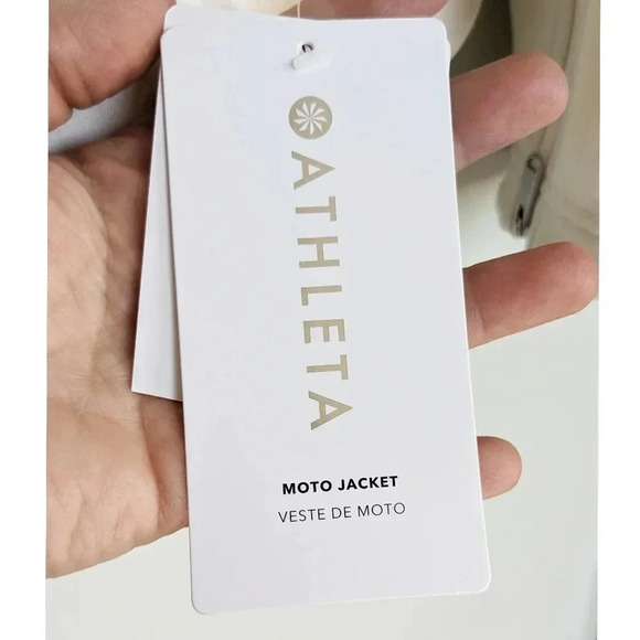 Athleta Moto Jacket in Magnolia - Picture 4 of 7